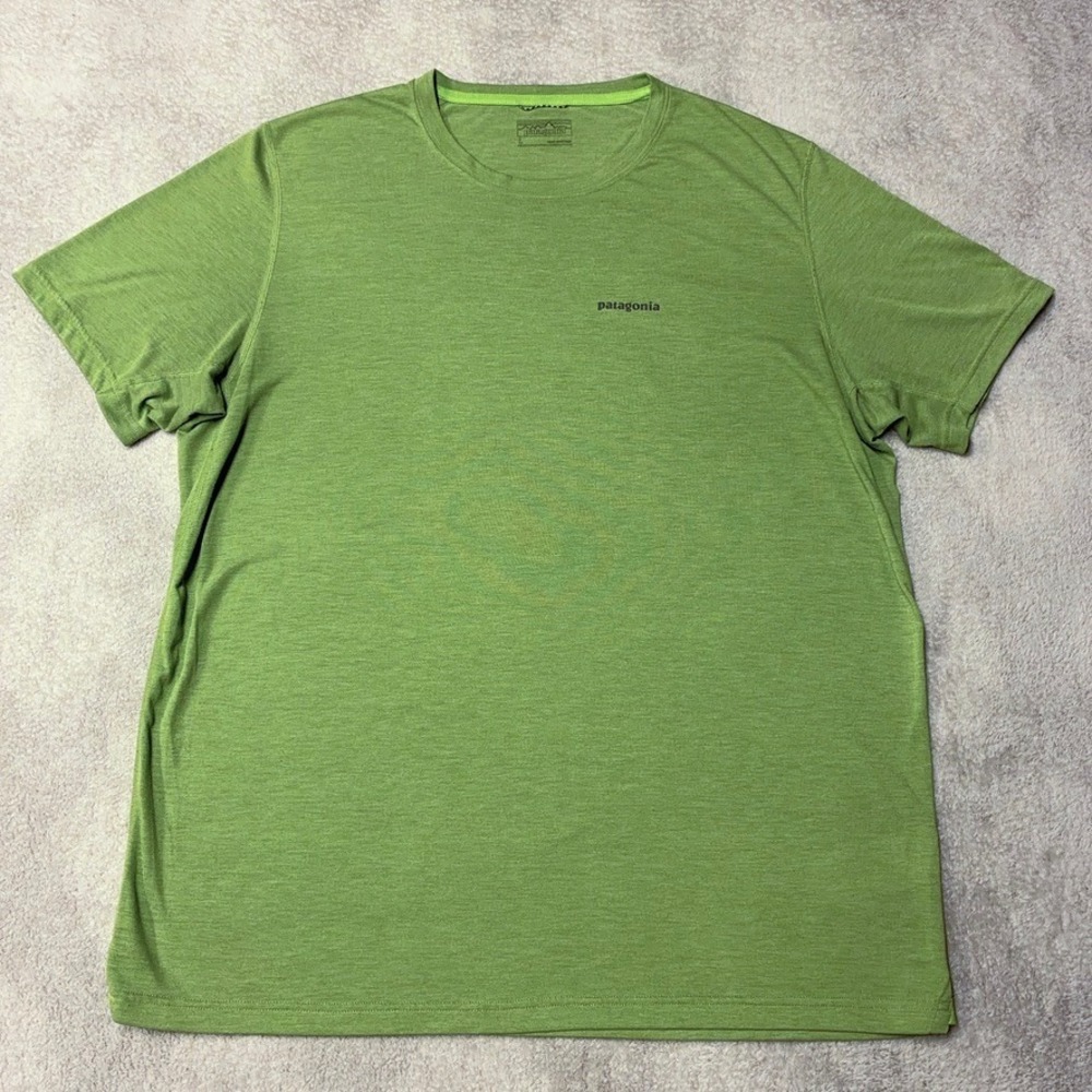 Patagonia Capilene Cool Daily T-Shirt Mens Large Hiking Performance Green 23470